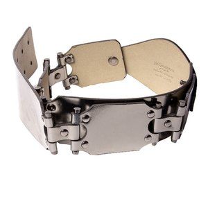 YVES SAINT LAURENT GRAY FASHION BELT | WOMENS
